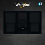 Indukcinė kaitlentė Whirlpool WVH 92 K/1&nbsp;su integruotu garų surinkėju - NEMOKAMAS PRISTATYMAS