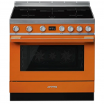 Orkaitė su indukcine kaitlente SMEG CPF9IPOR