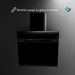 Garų surinkėjas Elica STRIPE LUX @ BL/A/60 PRF0100990D