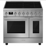 Orkaitė su indukcine kaitlente SMEG CPF92IMX