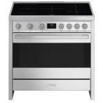 Orkaitė su indukcine kaitlente SMEG B95IMX9