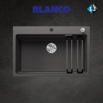 Plautuvė su ekscentriniu ventiliu Blanco ETAGON 8 525178 - NEMOKAMAS PRISTATYMAS