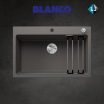 Plautuvė su ekscentriniu ventiliu Blanco ETAGON 8 527263 - NEMOKAMAS PRISTATYMAS