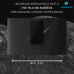 Indukcinė kaitlentė Elica NIKOLATESLA PRIME S SL BL/A/83 PRF0210728 su integruotu garų surinkėju - NEMOKAMAS PRISTATYMAS
