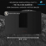 Indukcinė kaitlentė (matinė) Elica NIKOLATESLA PRIME S SL RAW BL/A/83 PRF0210732 su integruotu garų surinkėju - NEMOKAMAS PRISTATYMAS
