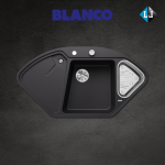 Plautuvė su ekscentriniu ventiliu Blanco DELTA II 525867 - NEMOKAMAS PRISTATYMAS