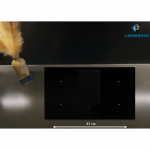 Indukcinė kaitlentė Elica NIKOLATESLA PRIME+ BL/F/83 su integruotu gartraukiu