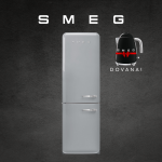 &Scaron;aldytuvas SMEG FAB32LSV6 + DOVANA - Užsakomoji prekė