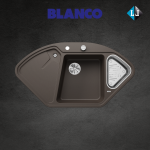 Plautuvė su ekscentriniu ventiliu Blanco DELTA II 523669 - NEMOKAMAS PRISTATYMAS