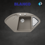 Plautuvė su ekscentriniu ventiliu Blanco DELTA II 523666 - NEMOKAMAS PRISTATYMAS