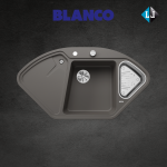 Plautuvė su ekscentriniu ventiliu Blanco DELTA II 527238 - NEMOKAMAS PRISTATYMAS