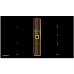 Indukcinė kaitlentė su integruotu gartraukiu Kuppersbusch KMI9850.0SR + 99092 Gold