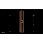 Indukcinė kaitlentė su integruotu gartraukiu Kuppersbusch KMI9850.0SR + 99094 Copper