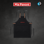 Prijuostė La Pavoni LPAAPROBL01 (juoda) - Užsakomoji prekė