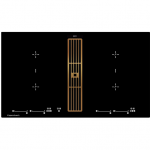 Indukcinė kaitlentė su integruotu gartraukiu Kuppersbusch KMI9800.0SR + 99092 Gold