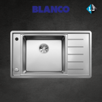Plautuvė su ekscentriniu ventiliu Blanco ANDANO XL 6 S-IF Compact 523002 - NEMOKAMAS PRISTATYMAS