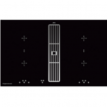 Indukcinė kaitlentė su integruotu gartraukiu Kuppersbusch KMI8500.0SR + 99091 Silver Chrome