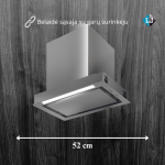 Garų surinkėjas Elica HIDDEN ADVANCE PLUS IX/A/52 PRF0180299A