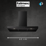 Garų surinkėjas Falmec MERCURIO EVO 60 Black - NEMOKAMAS PRISTATYMAS