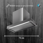 Garų surinkėjas Elica HIDDEN ADVANCE PLUS IX/A/72 PRF0182867A