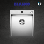 Plautuvė su ekscentriniu ventiliu Blanco CLARON 400-IF/A Durinox 521632 - NEMOKAMAS PRISTATYMAS
