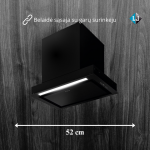 Garų surinkėjas Elica HIDDEN ADVANCE PLUS BL MAT/A/52 PRF0183971