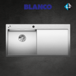 Plautuvė su ekscentriniu ventiliu Blanco CLARON 5 S-IF 521626 - NEMOKAMAS PRISTATYMAS