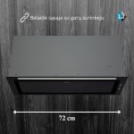 Garų surinkėjas Elica ENTER ADVANCE PLUS BL MAT/A/72 PRF0207735