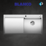 Plautuvė su ekscentriniu ventiliu Blanco CLARON 5 S-IF 521625 - NEMOKAMAS PRISTATYMAS