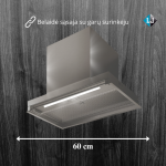 Garų surinkėjas Elica BOXIN ADVANCE PLUS IX/A/60 PRF0191539