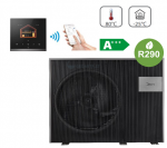 Midea &Scaron;ilumos siurblys oras-vanduo monoblokas Nature R290 MHC- V12WD2RN7-B 12,1 kW