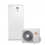 Mitsubishi HMA60-W / FDCW60VNX-W &scaron;ilumos siurblys Oras Vanduo su integruotu 180L boileriu 7.60 kW