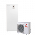 Mitsubishi HMA100-W FDCW71VNX-W &scaron;ilumos siurblys Oras Vanduo su integruotu 180L boileriu 9.5 kW