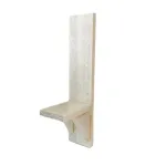 4PRO Stiklo pluo&scaron;to kampas langų montavimui, i&scaron;ne&scaron;imas 80mm (10 x 50 x 230 mm)