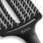 Olivia Garden Fingerbrush Combo Large Black-White