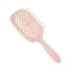 Janeke Regular Hairbrush With Soft Bristles, Cream Color