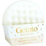 Bomb Cosmetics Gelato Body Buffer Sponge Sticky Toffee Pudding 200 g