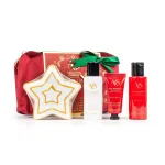 Asquith and Somerset Bathing Gift Set + Cosmetic Bag Red Berries