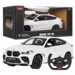 RC valdomas automobilis BMW X6 M 1:14 RASTAR Baltas