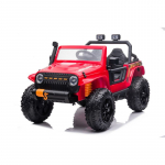 Vaiki&scaron;kas elektromobilis Jeep Monster, Raudonas