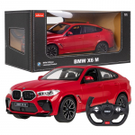 RC valdomas automobilis BMW X6 M 1:14 RASTAR Raudonas