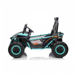 Vaiki&scaron;kas Elektrinis bagis Buggy FASTER 4x4, &Scaron;viesiai mėlynas