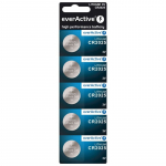 Baterijos everActive CR2025 5 vnt.