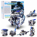 Konstruktorius kosmosas su saulės baterijomis