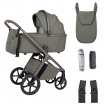 Vaiki&scaron;kas vežimėlis &bdquo;2-in-1&ldquo; CARRELLO Vector CRL-6553, arti&scaron;oko žalios spalvos