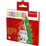 Spalvinamas 3D Kalėdų senelio elfas