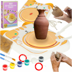 "Potter's wheel" kūrybinio molio rinkinys + dažai