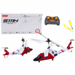RC valdomas sraigtasparnis su giroskopu &bdquo;Syma S111H&ldquo;, raudonas