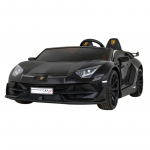 Vaiki&scaron;kas Elektromobilis Lamborghini SVJ DRIFT Juodas
