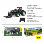 Raudonas R/C traktorius su ekskursija